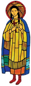Image of Saint Kateri used with permission of Fr. John Cavanaugh, Diocese of Fargo, N.D.